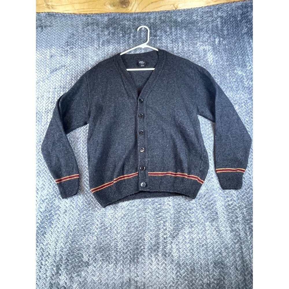 Universal Studios Wizarding World Harry Potter Cardigan Sweater Unisex XL Gray